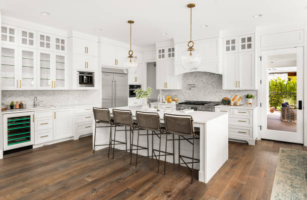 Tile pattern layout planning for backsplash in Estero